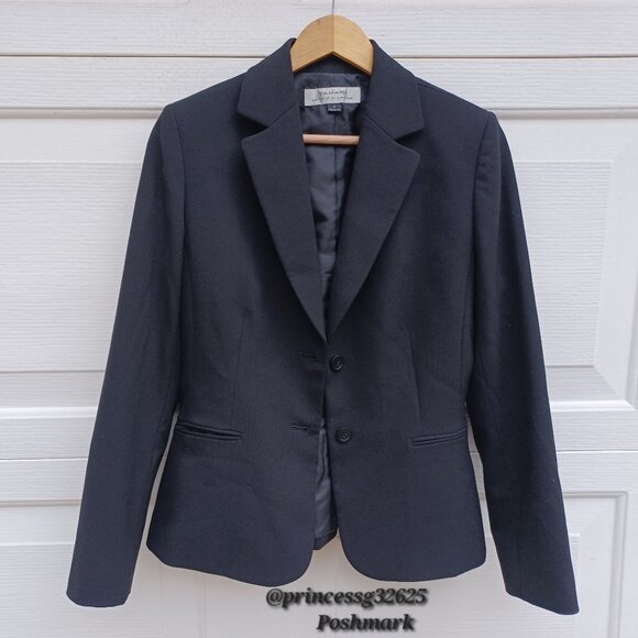 ๐ณ ๐ ๐ง ๐ ๐ฑ ๐จ ASL Two-Button Black Blazer Business Skirt Suit (2 Pcs Set) - Picture 4 of 16